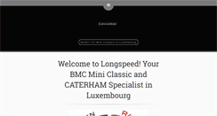 Desktop Screenshot of longspeed.com